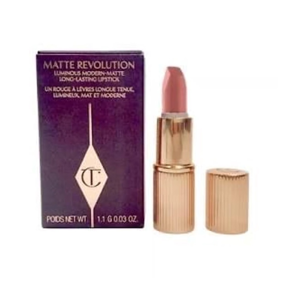 Charlotte Tilbury Matte Revolution Lipstick - Pillow Talk 2-Medium Travel Mini